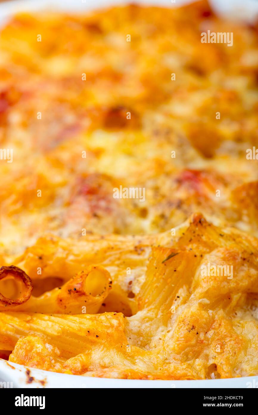 gratin, noodle casserole, gratins, casserole, noodle casseroles Stock