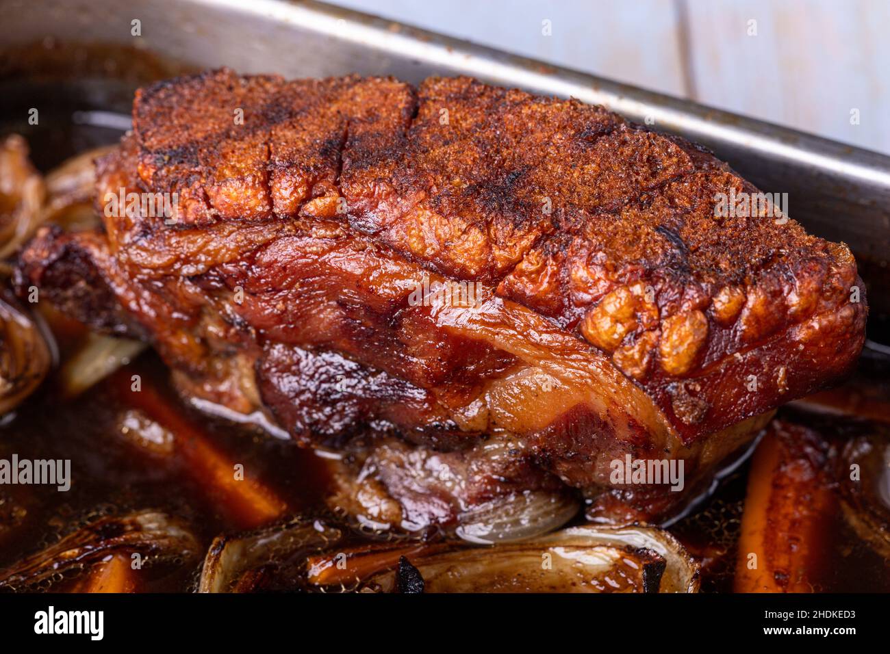 roast pork, crust, roast porks, crusts Stock Photo Alamy