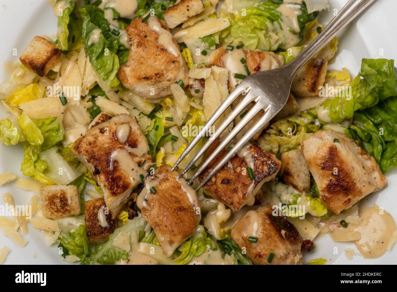 salad, caesar salad, low fat, salads, caesar salads Stock Photo Alamy