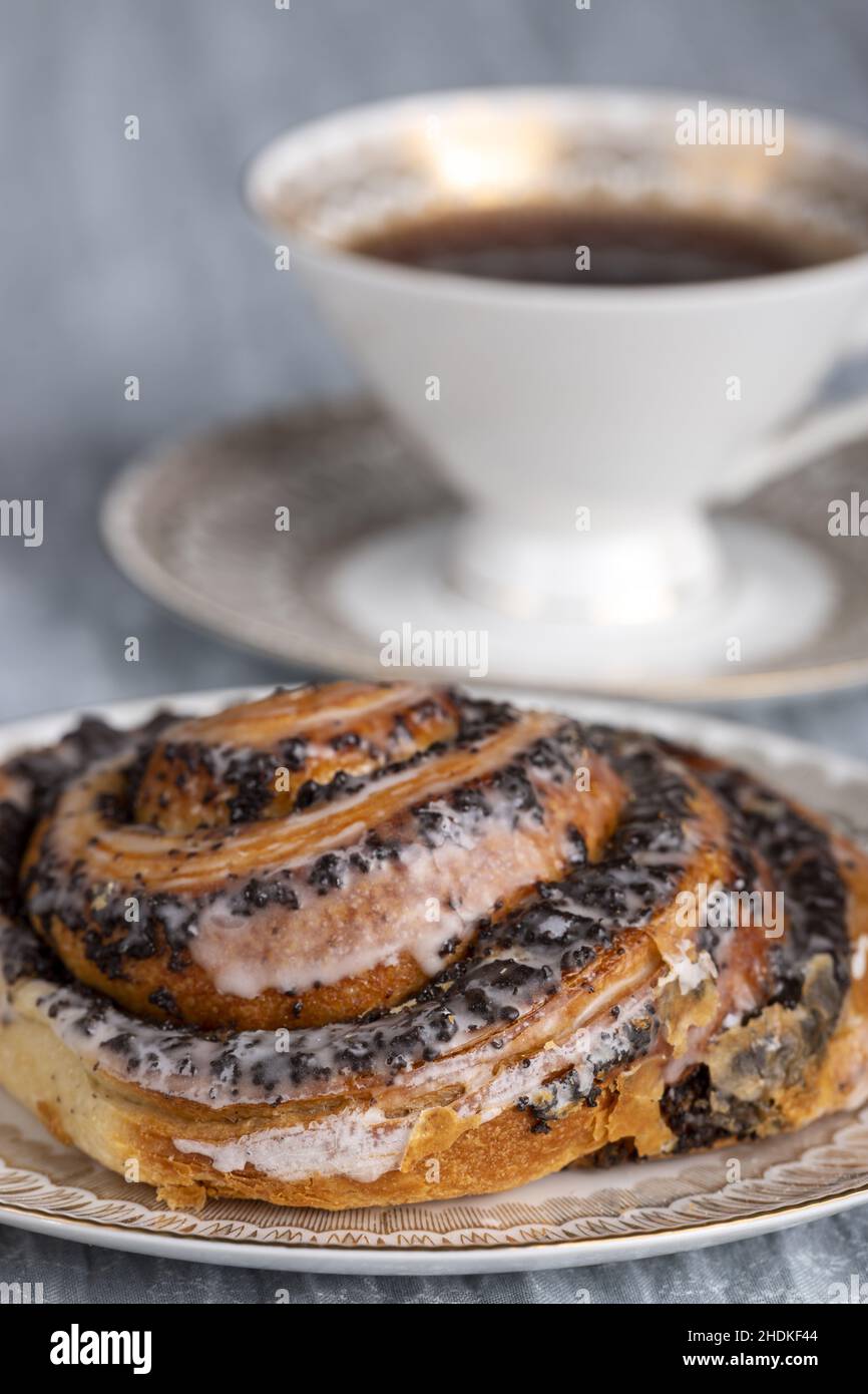 pastry, poppy seed, pastries, poppy seeds Stock Photo Alamy