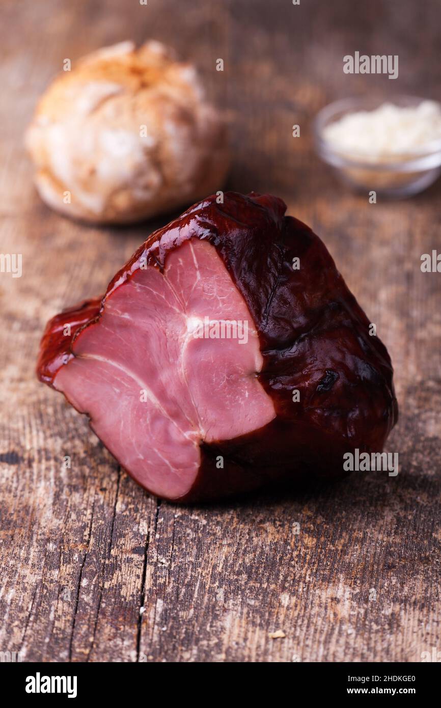 ham, smoked, easter ham, hams, smokeds Stock Photo Alamy