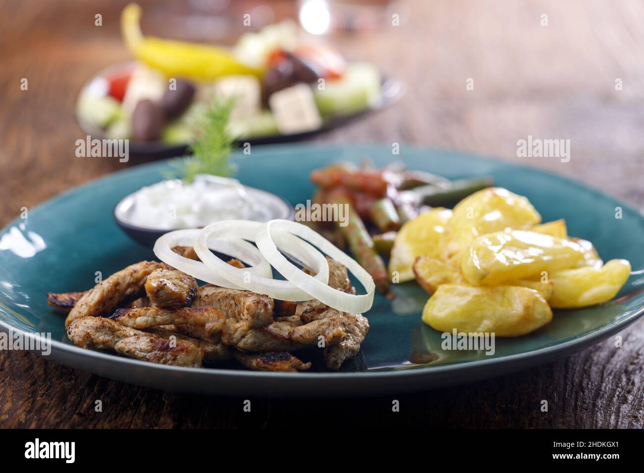 greek cuisine, gyros, greek cuisines, greek food, typical greek meal