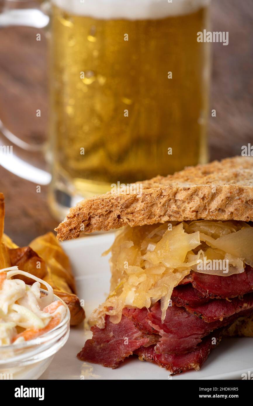Pastrami sandwichs hires stock photography and images Alamy