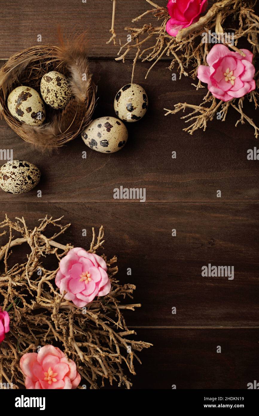 easter, easter nest, happy easter, easters, happy easters Stock Photo