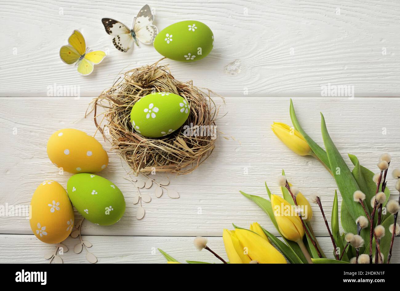 easter, easter egg, easter nest, easters, easter eggs Stock Photo