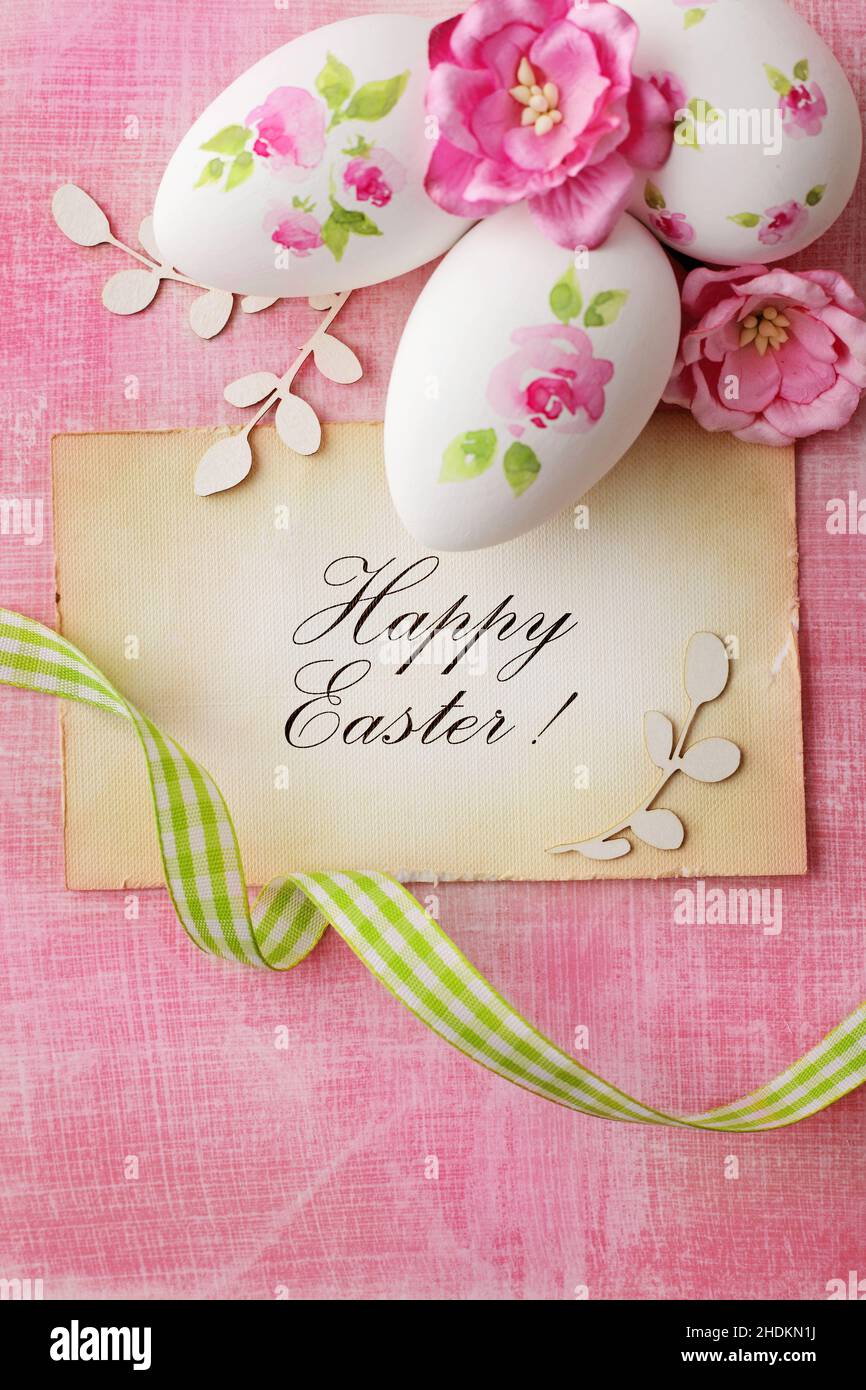 easter, easter egg, greeting card, happy easter, easters, easter eggs, greeting cards, happy easters Stock Photo