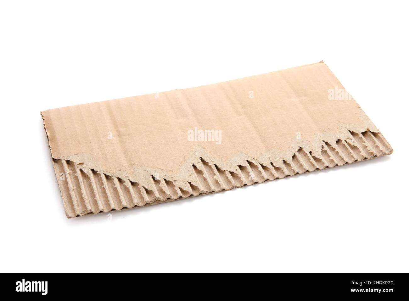 Cardboard paper on white background Stock Photo - Alamy