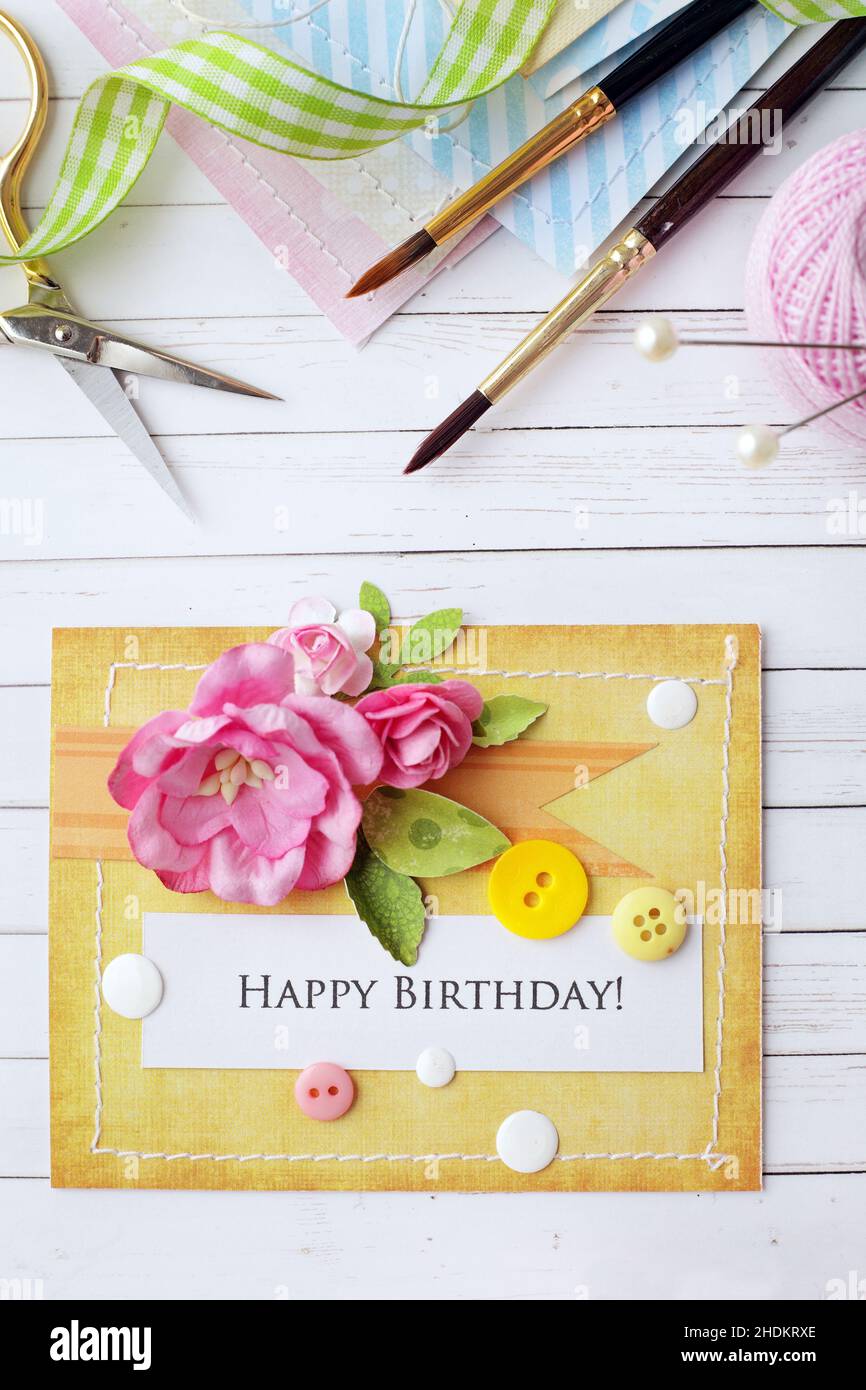 happy birthday craft birthday card happy birthdays crafts