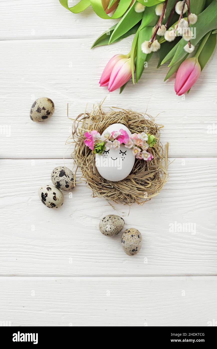 easter, easter egg, easter nest, easters, easter eggs Stock Photo