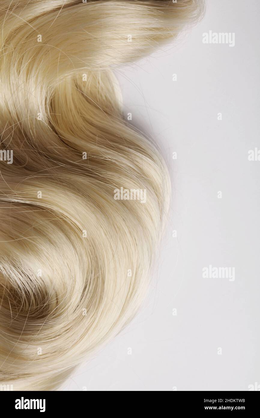 Blond hair blonde long curly curls hi-res stock photography and images ...
