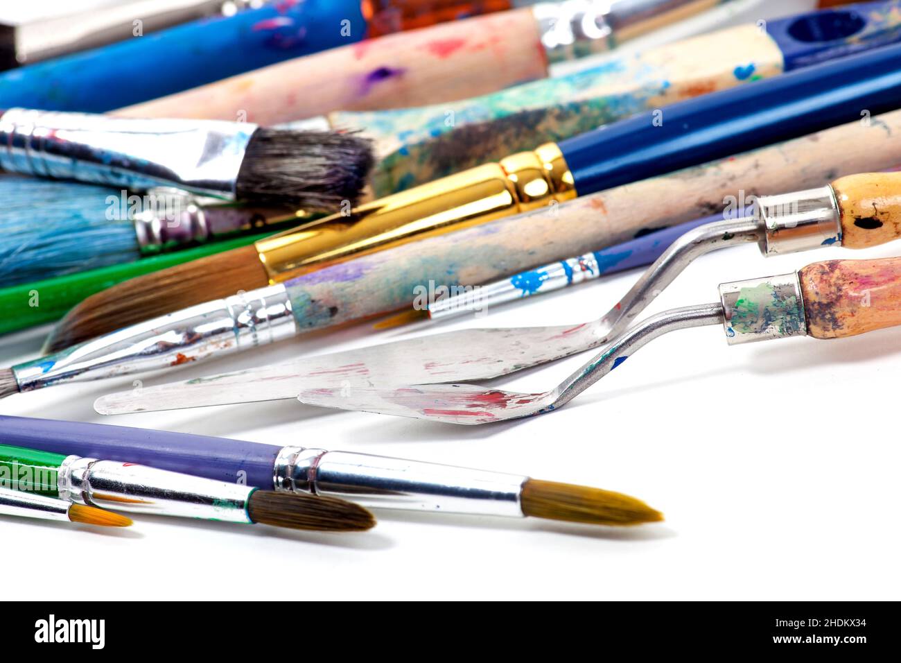 Close up art supplies hi-res stock photography and images - Alamy