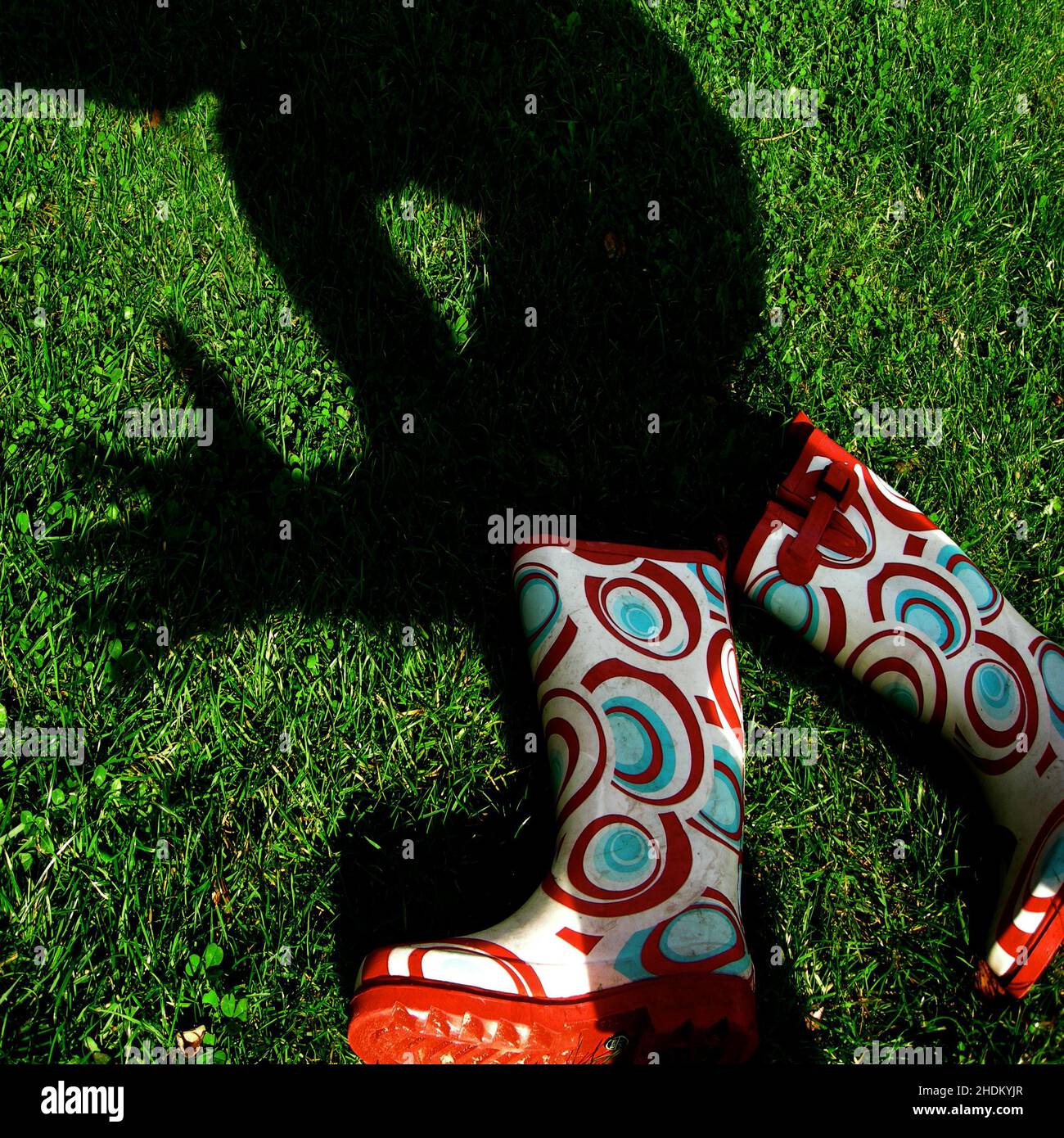 Welly boot gardens hires stock photography and images Alamy