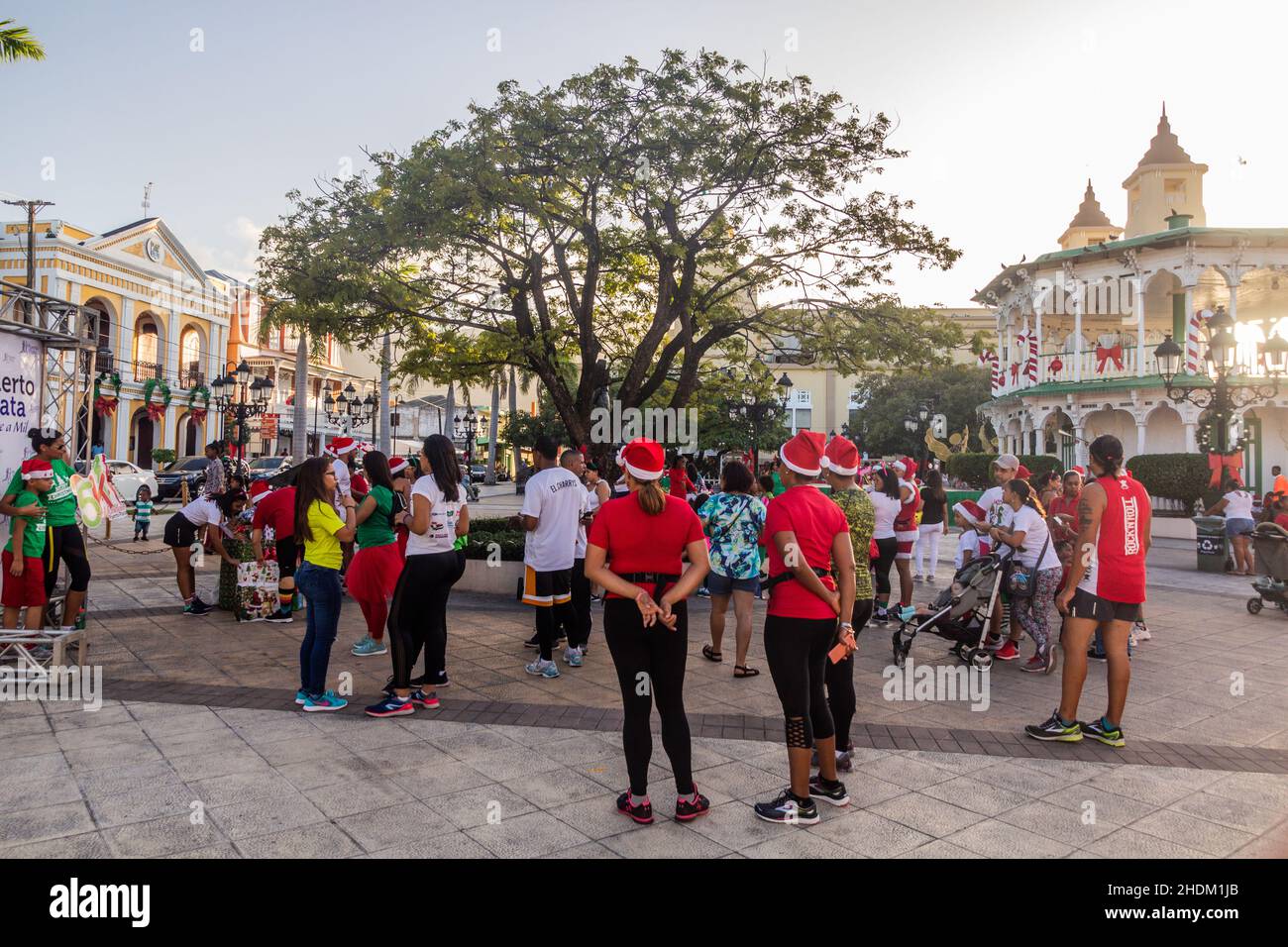 PUERTO PLATA, DOMINICAN REPUBLIC - DECEMBER 15, 2018: Christmas ...