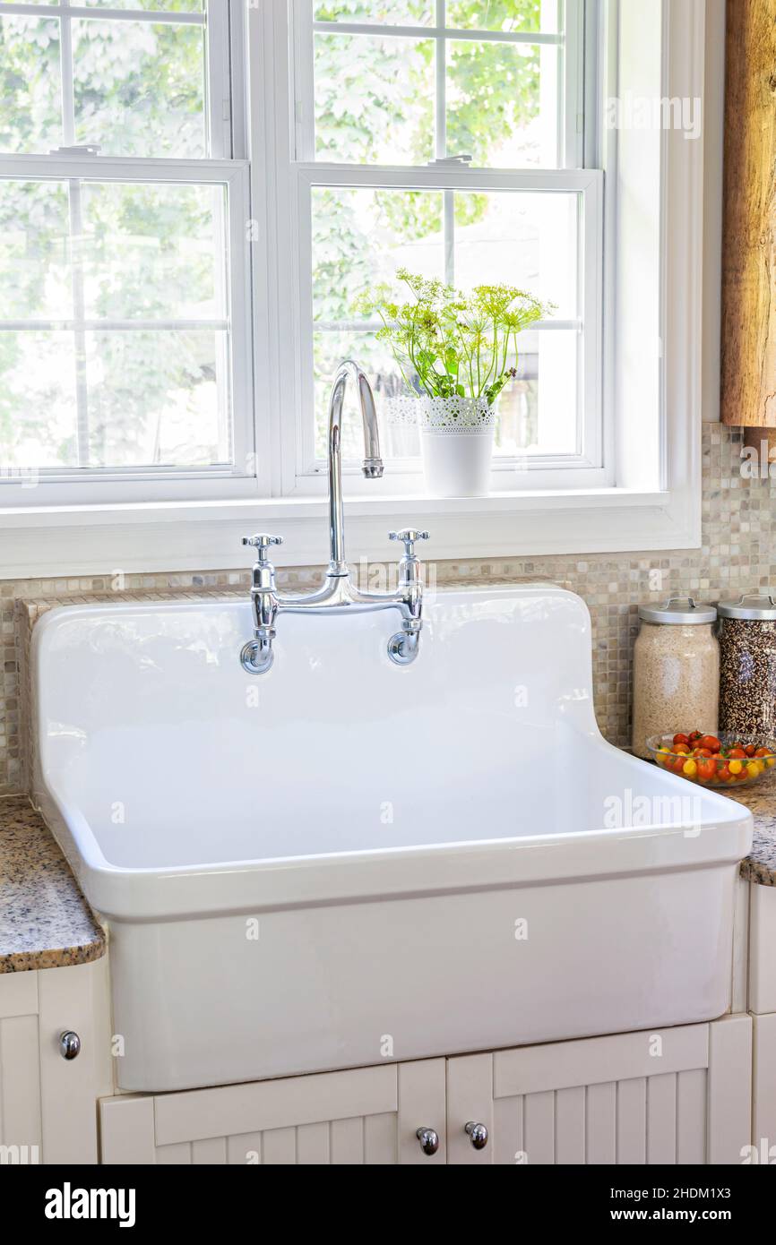 sink, country style, sinks, country styles Stock Photo