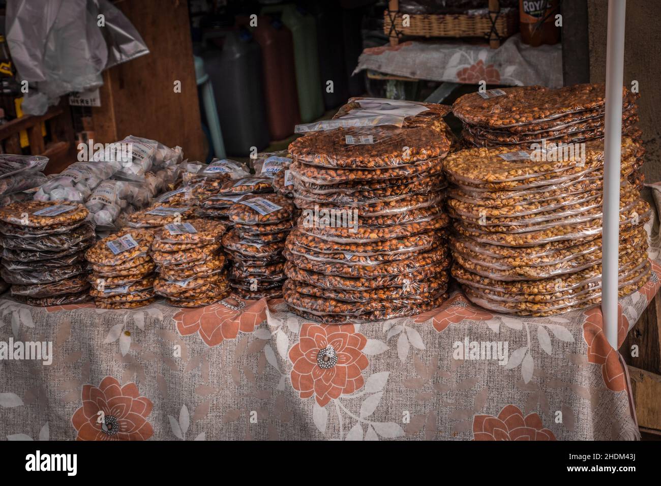Bandi peanuts or Peanut Brittle sold at San Joaquin, Iloilo. A ...