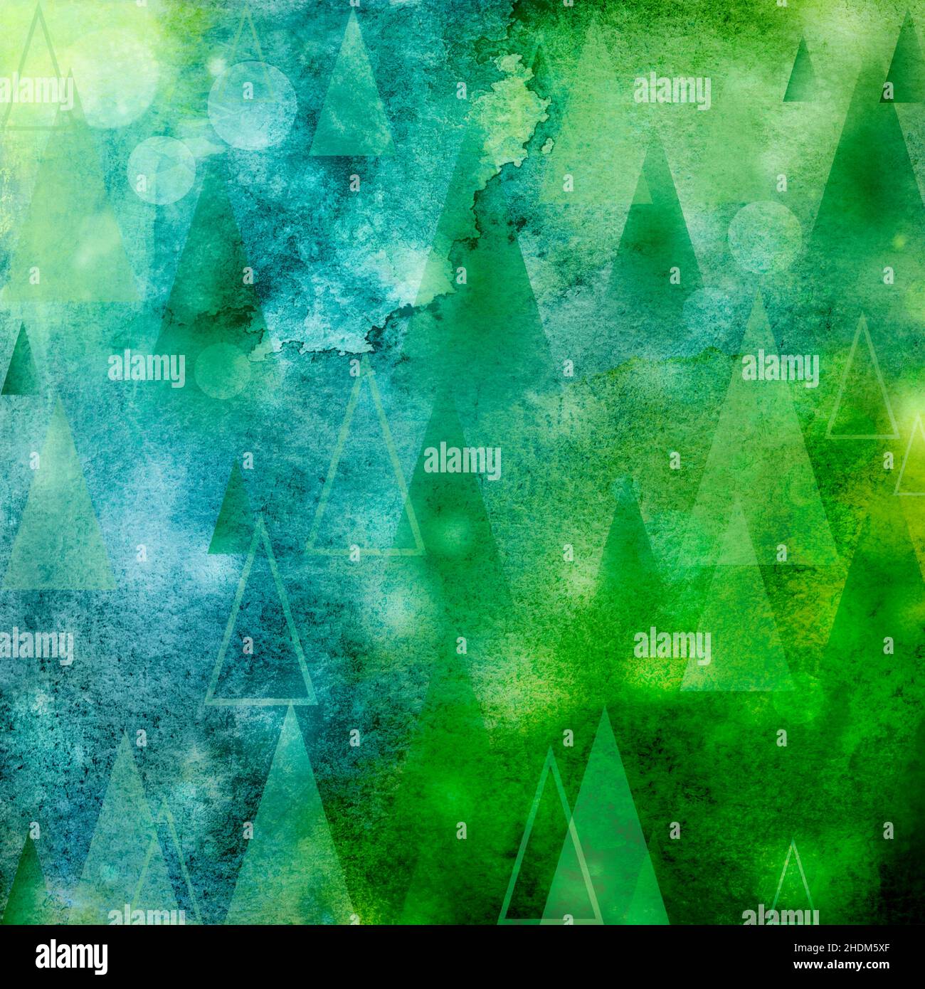 backgrounds, green, painting, triangle, background, greens, drawing