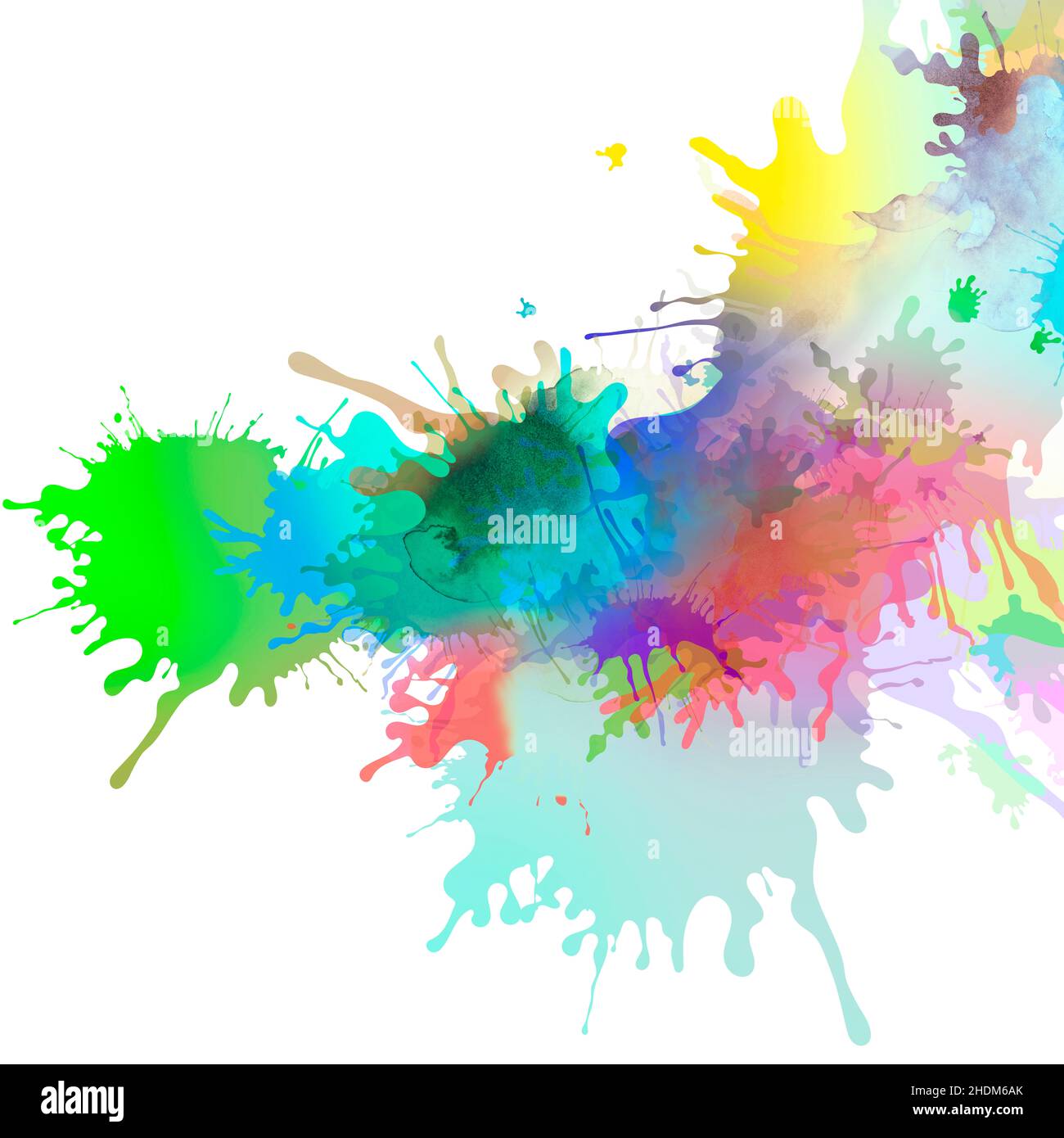multi colored, paint splatter, multi coloreds, paint splatters Stock