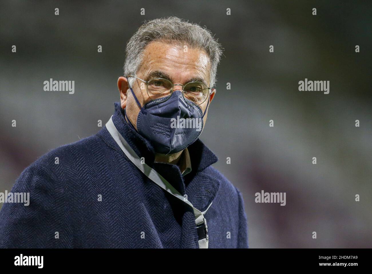 venice vice-president Andrea Cardinaletti before the Serie A football match  between Salernitana and Venezia at the Arechi Stadium in Salerno, southern  Italy, on January 6, 2022.US Salernitana team count 9 positive players