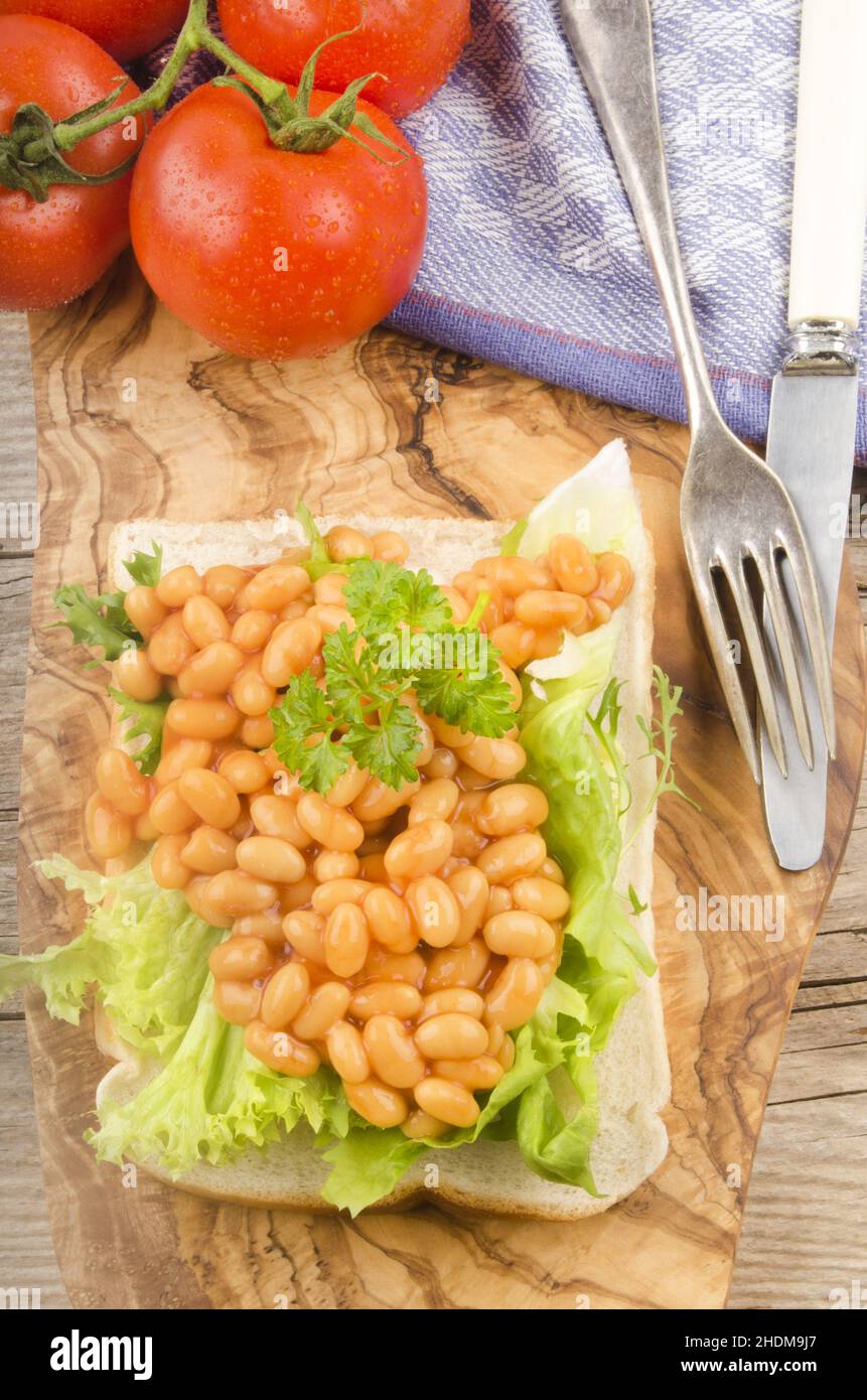 beans, snack, toast, baked beans, bean, snacks, toasts Stock Photo Alamy