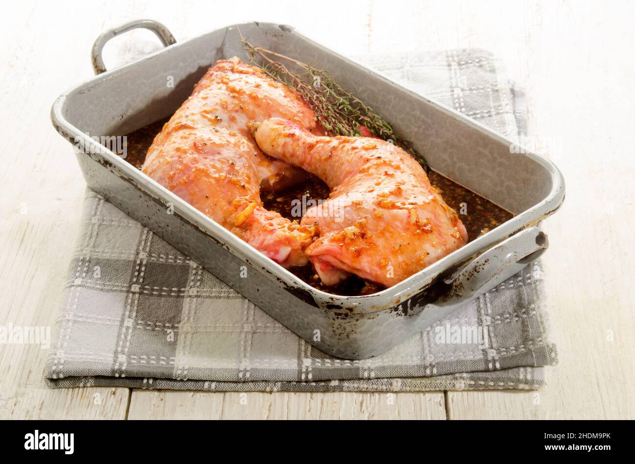 chicken, marinade, chicken leg, chickens, marinades, chicken legs Stock