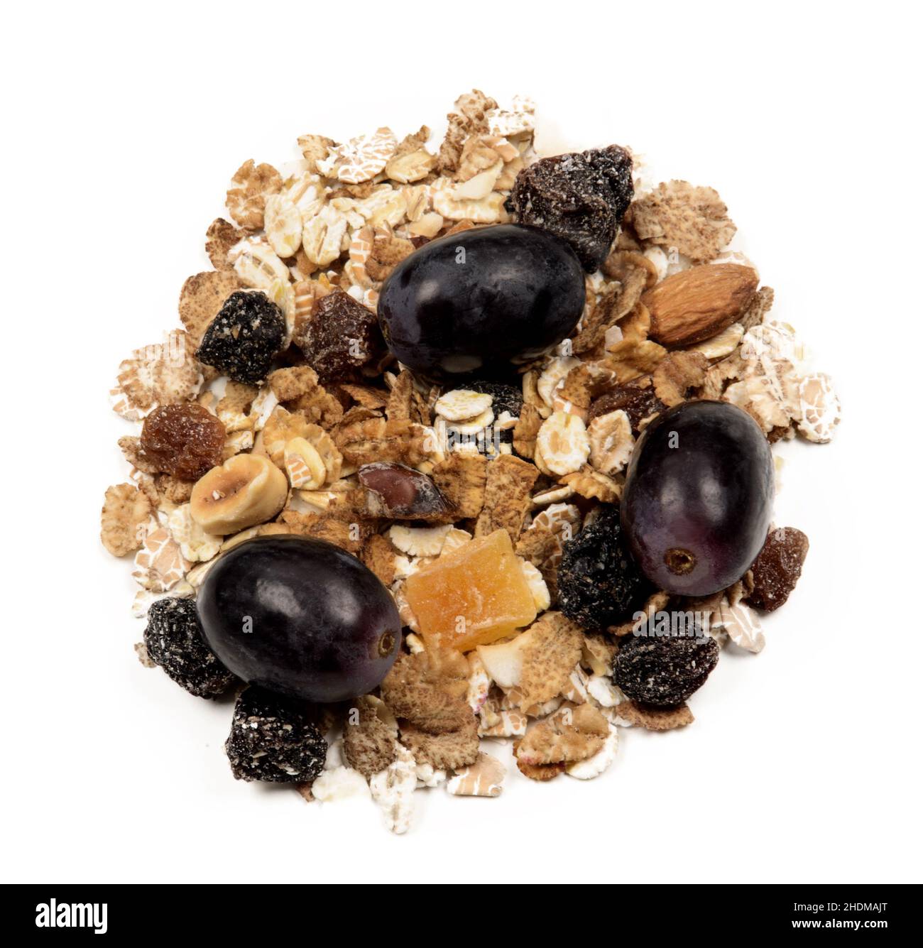 cereal, raisins, dried fruit, cereals, raisin, dried fruits Stock Photo