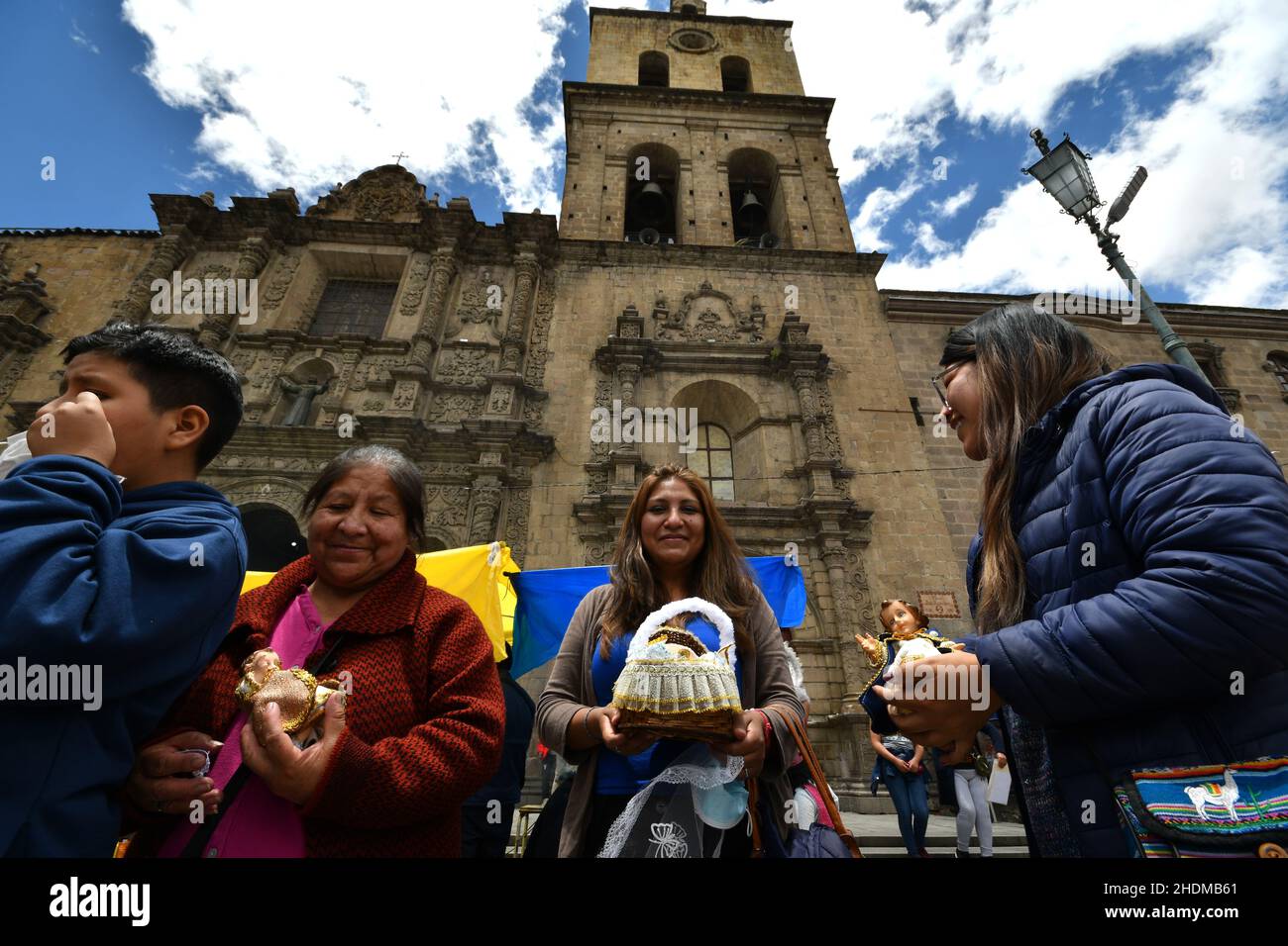 Basilica san francisco la paz hi-res stock photography and images - Alamy
