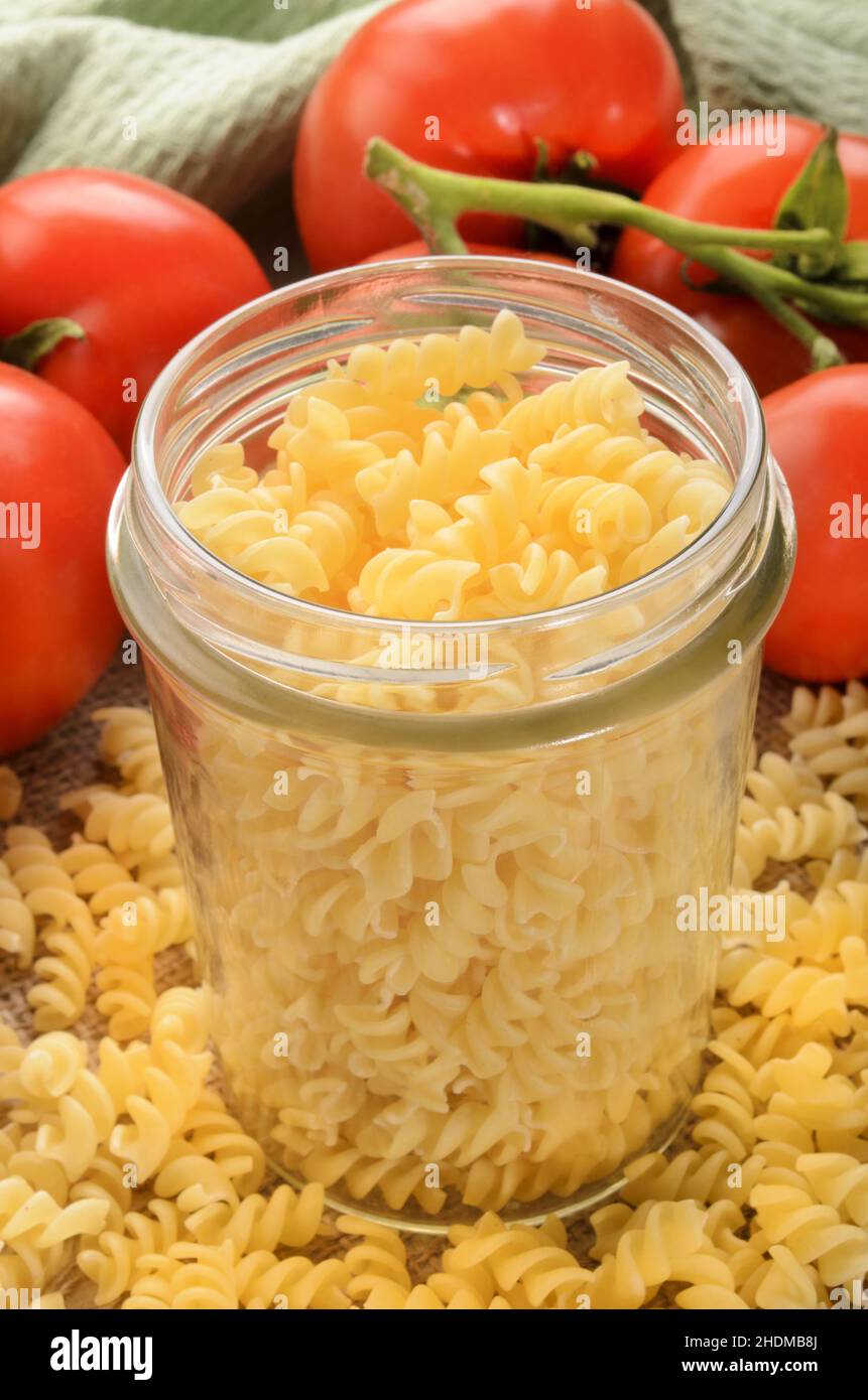 pasta, fusilli, noddles, pastas, fusillis Stock Photo Alamy