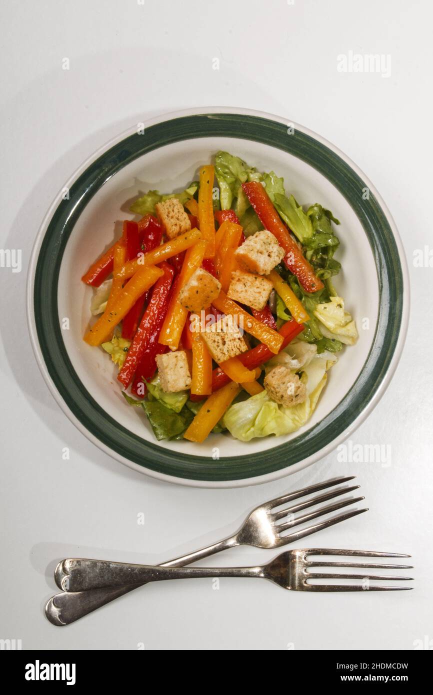 mixed salad mixed salads Stock Photo Alamy