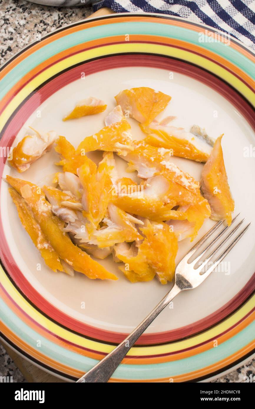 smoked fish, haddock, kippers, haddocks Stock Photo Alamy