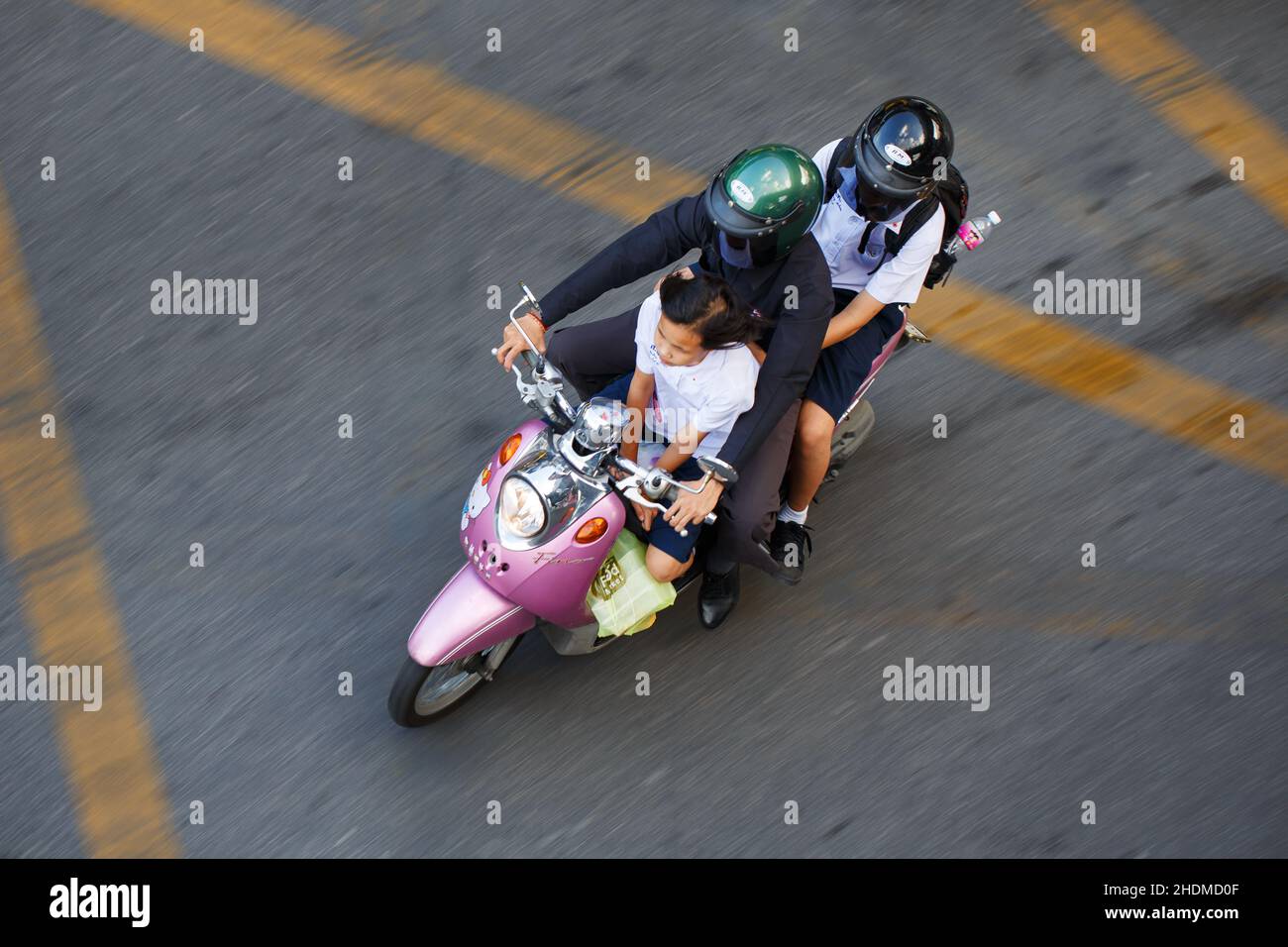 scooter, bangkok, scooters, bangkoks Stock Photo Alamy
