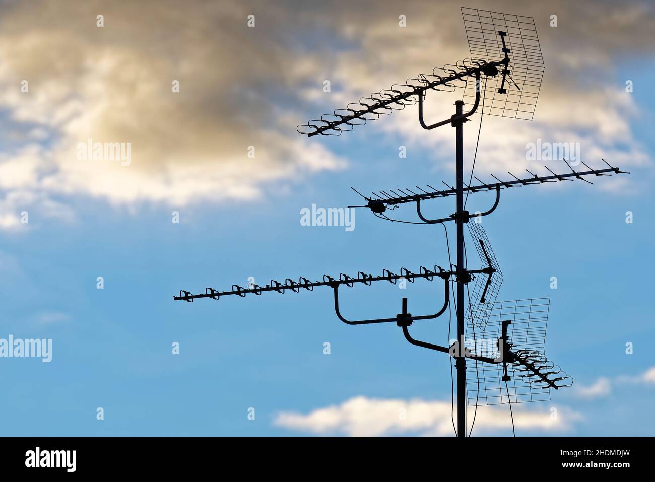 antenna, house antenna, antennas, antenna houses Stock Photo Alamy