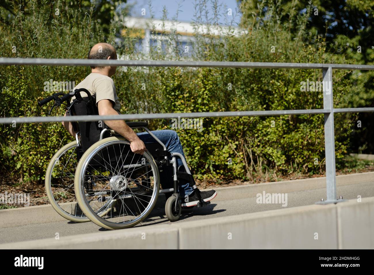 wheelchair, driveway, disabled facilities, wheelchairs, driveways