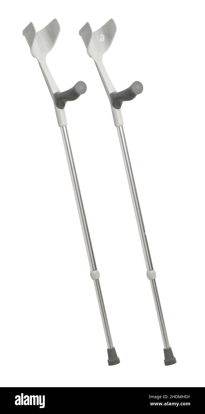crutches Stock Photo