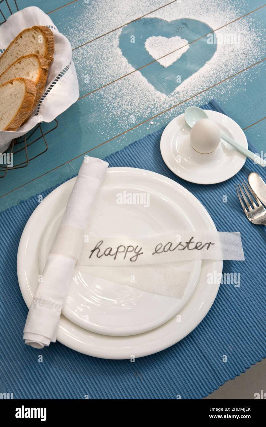 easter breakfast, happy easter, easter breakfasts, happy easters Stock Photo