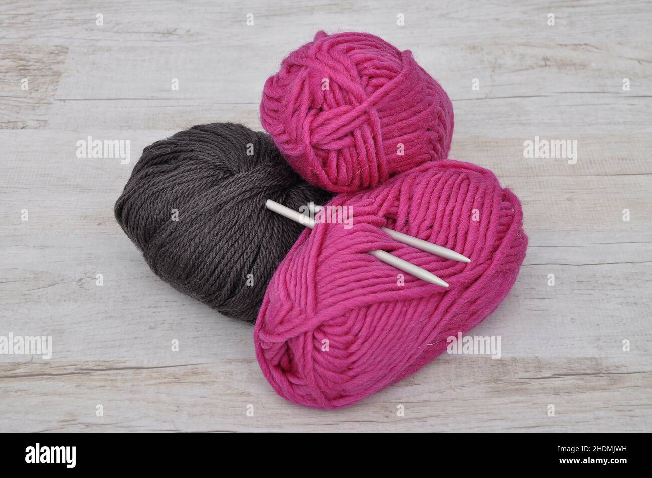 knitting, ball of wool, ball of wools Stock Photo Alamy