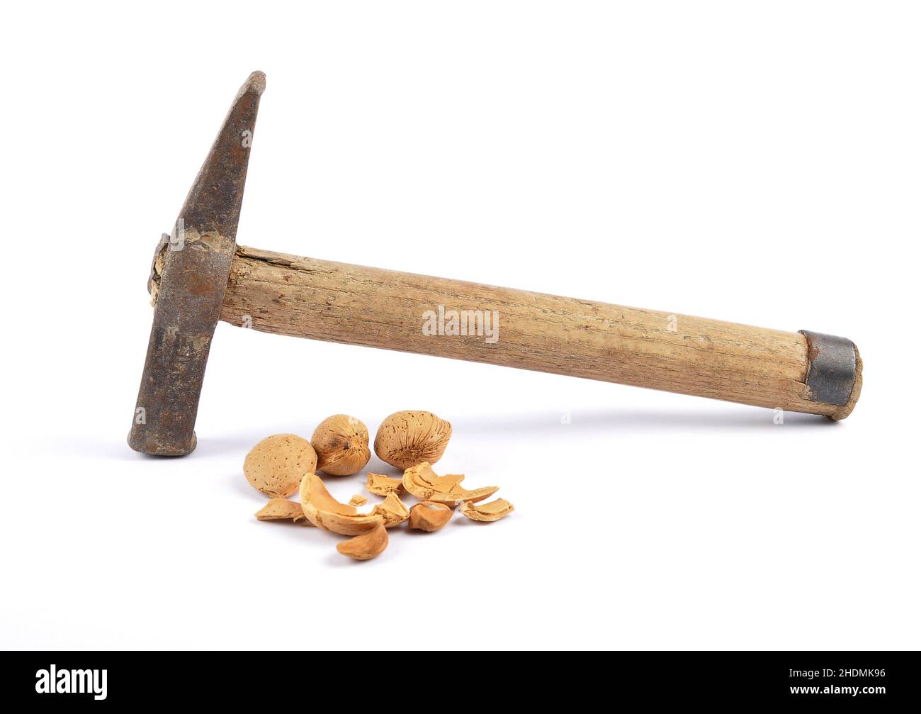 smash, almonds, smashs, almond Stock Photo