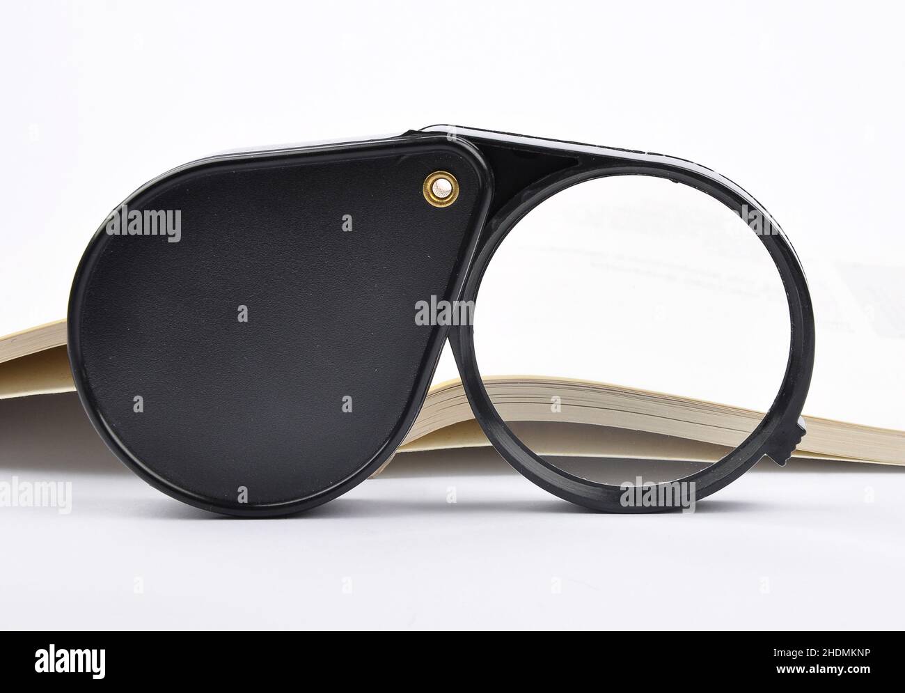 magnifying glass, reading lens Stock Photo Alamy