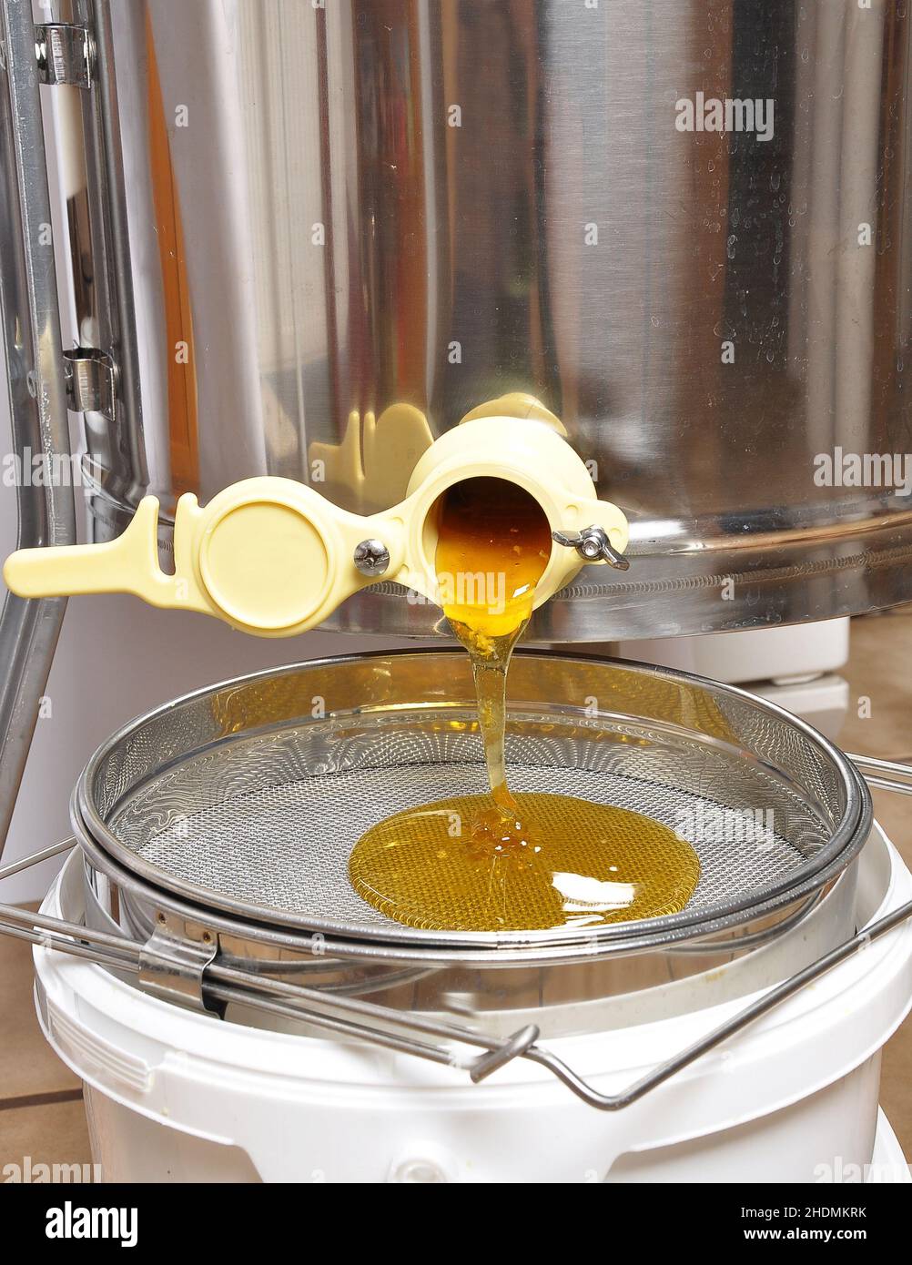 honey, honey centrifuge, honey filter, honeys Stock Photo Alamy