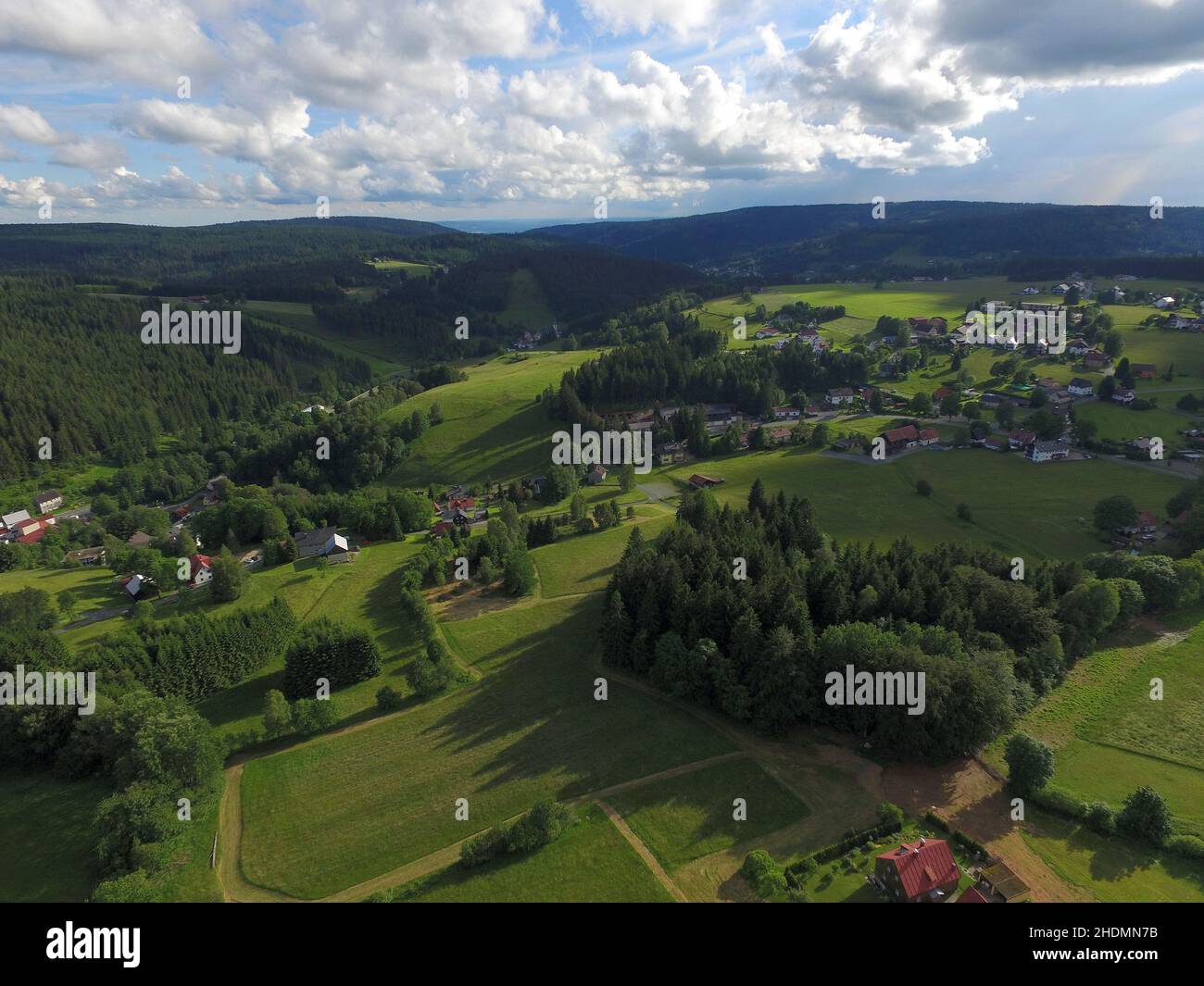 fichtelgebirge, warmensteinach, fichtelgebirges Stock Photo