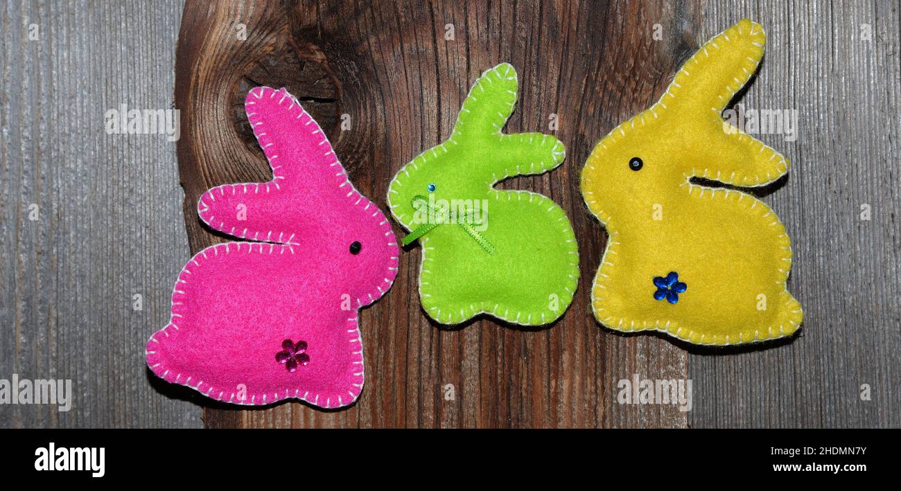 easter bunny, deco, easter bunnies, decos Stock Photo