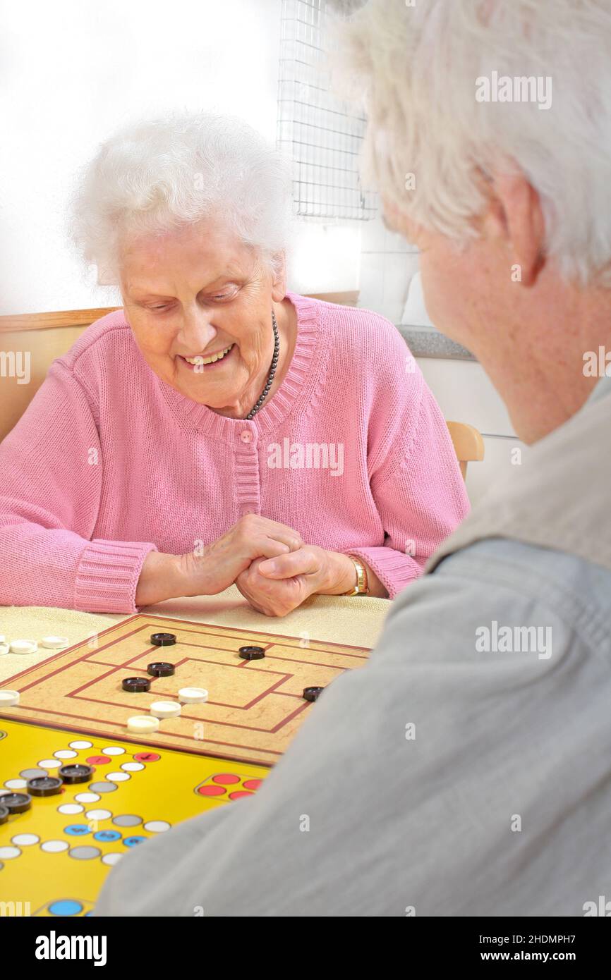 senior, board game, society game, elderly, old, seniors, board games