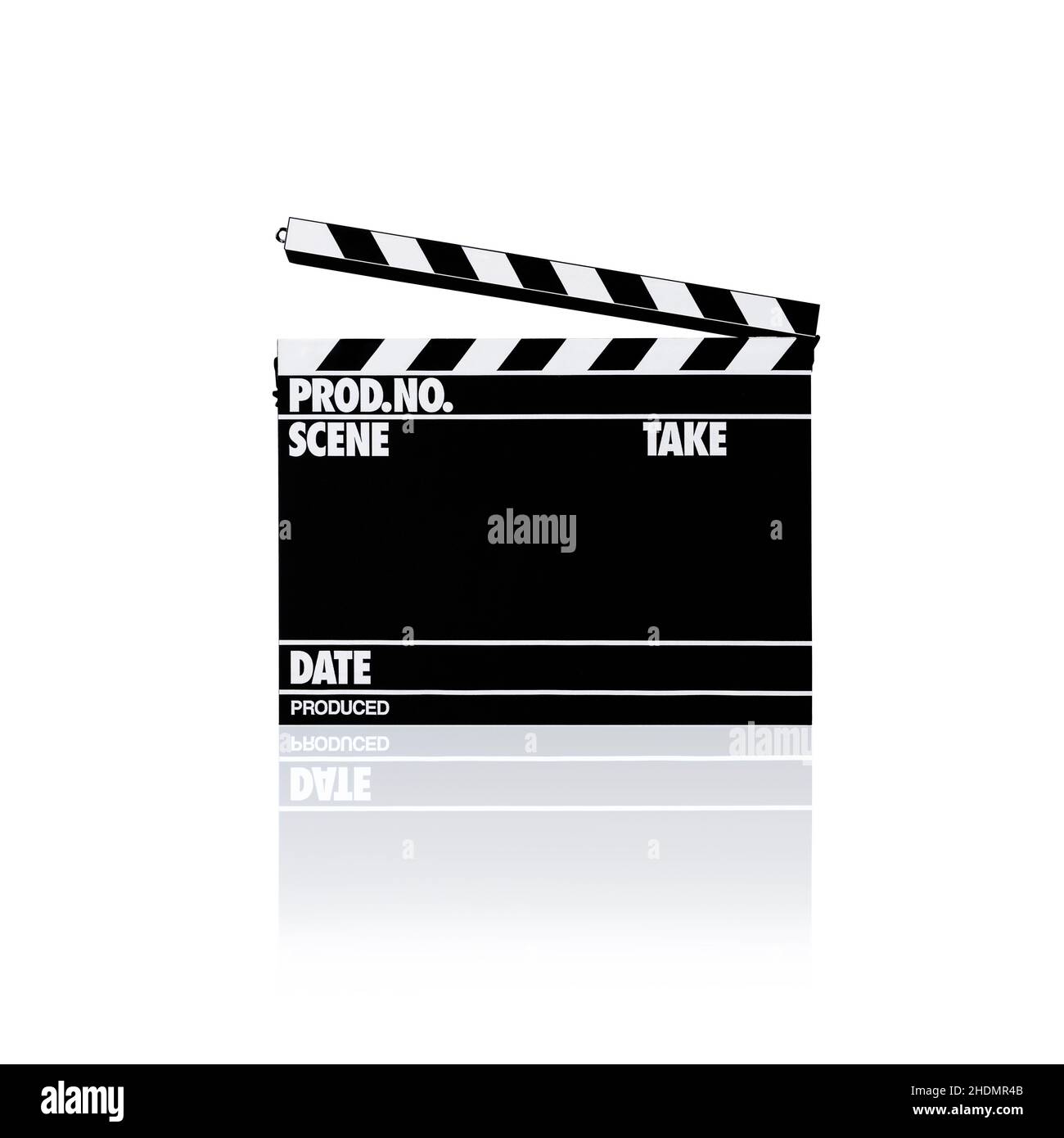 film slate, film slates Stock Photo