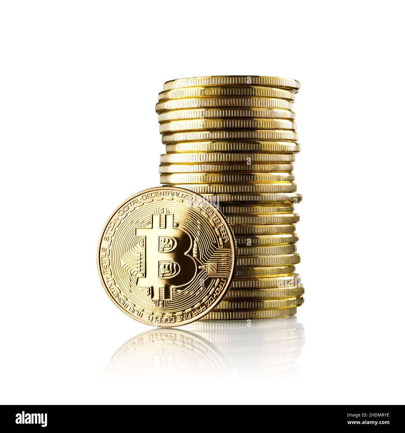coins, bitcoin, Cryptocurrency, coin Stock Photo