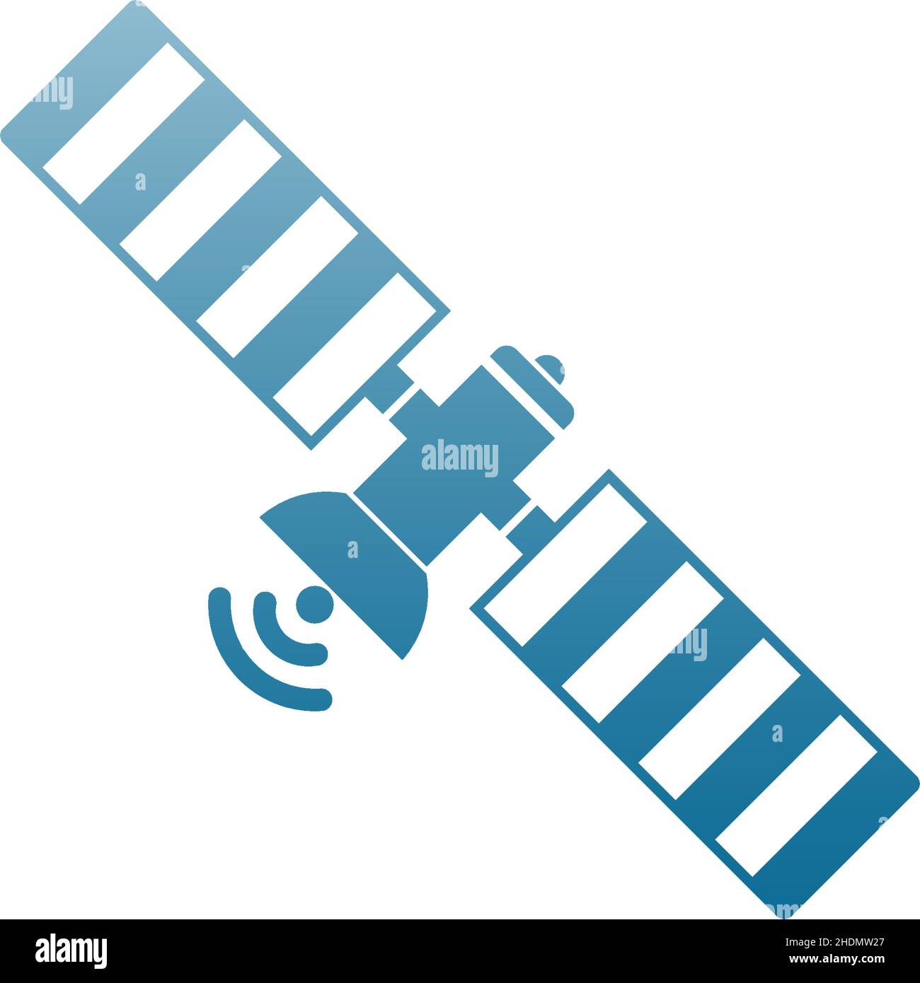 Satellite icon logo design template illustration vector Stock Vector ...