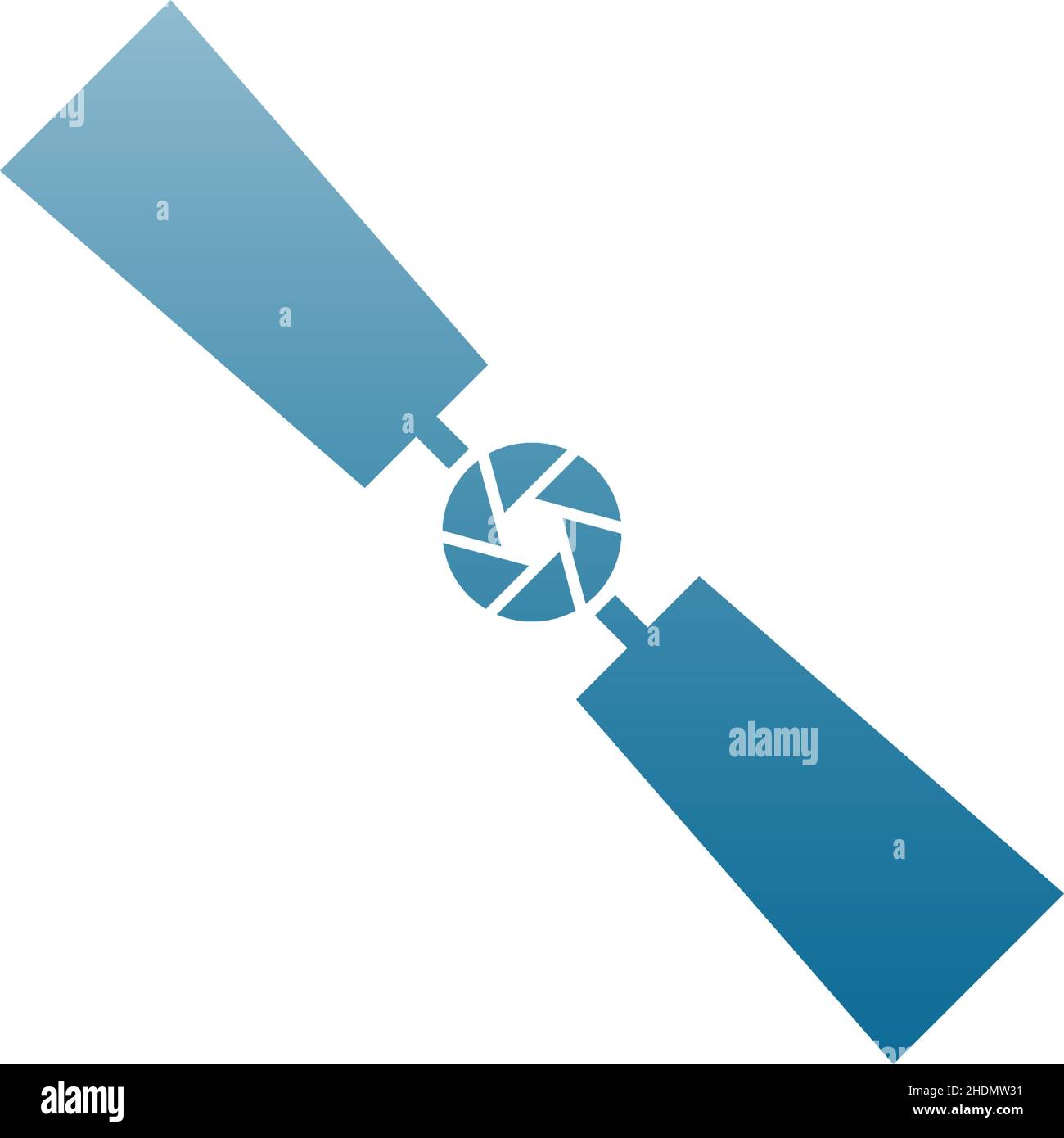 Satellite icon logo design template illustration vector Stock Vector ...