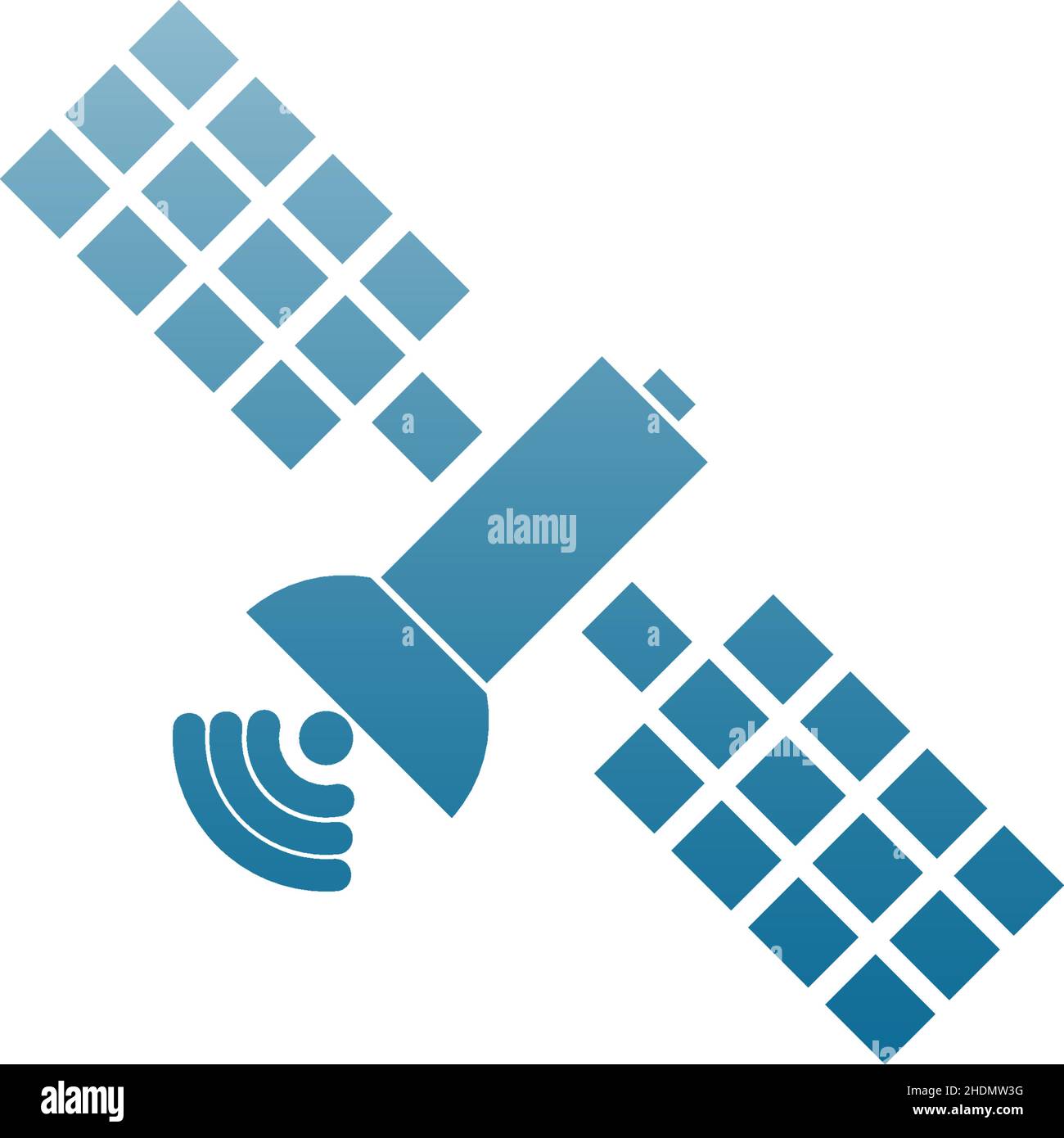 Satellite icon logo design template illustration vector Stock Vector ...