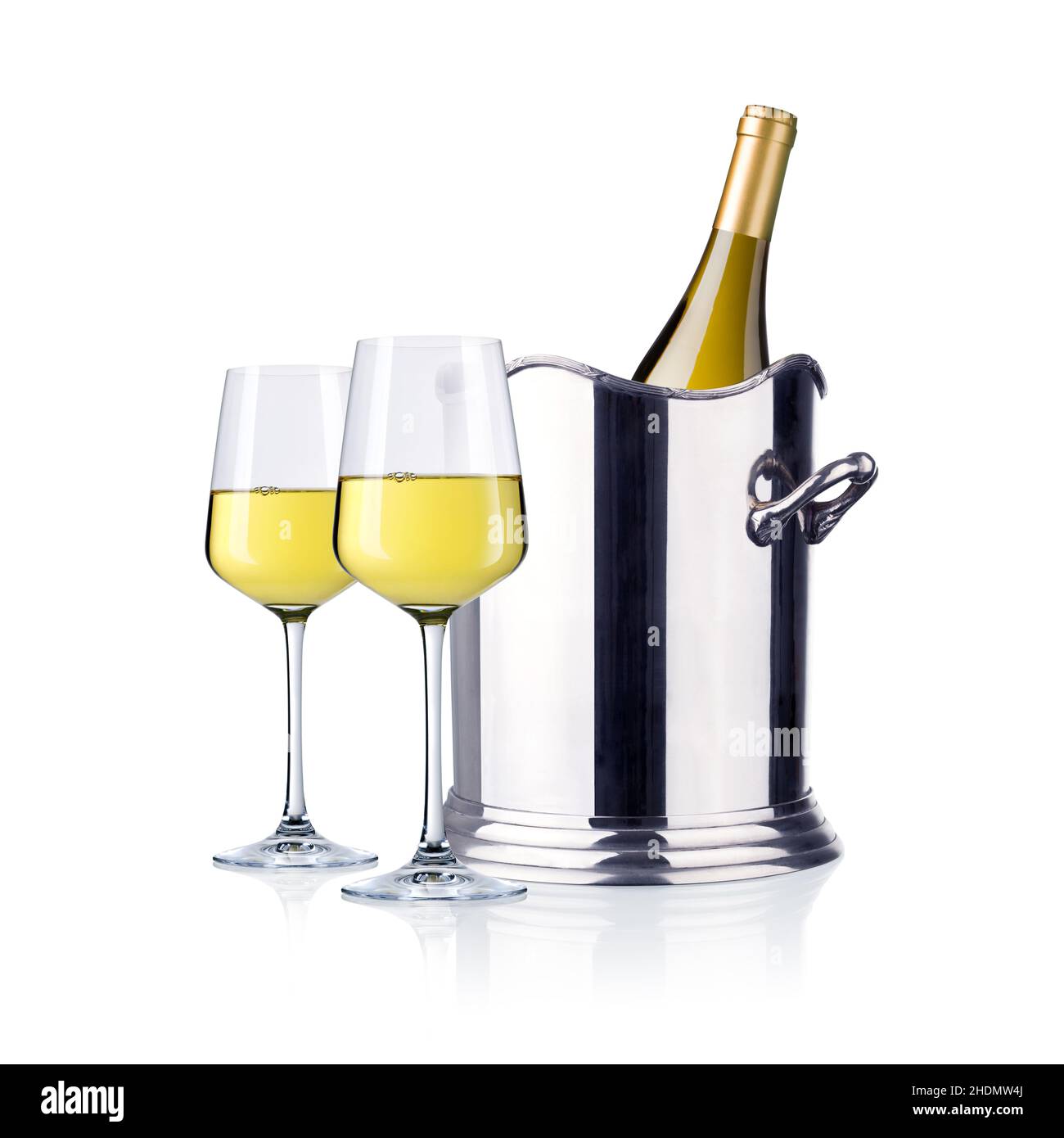 white wine, wine glass, wine cooler, white wines, glas ware, wine coolers Stock Photo Alamy