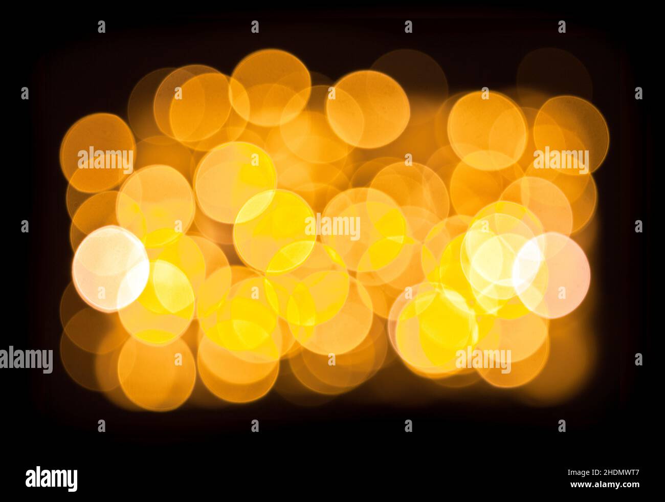 Warm orange bokeh lights hi-res stock photography and images - Alamy