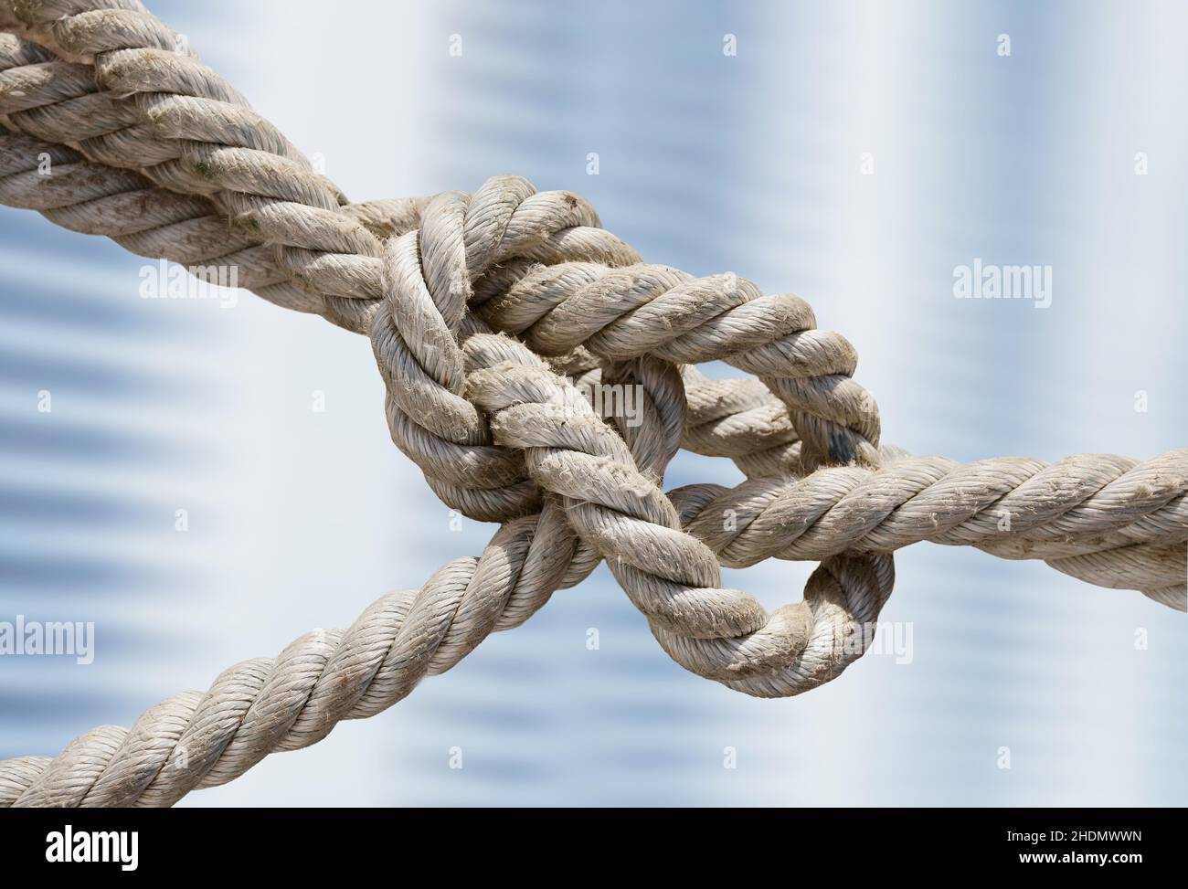 tied knot, tied knots Stock Photo Alamy