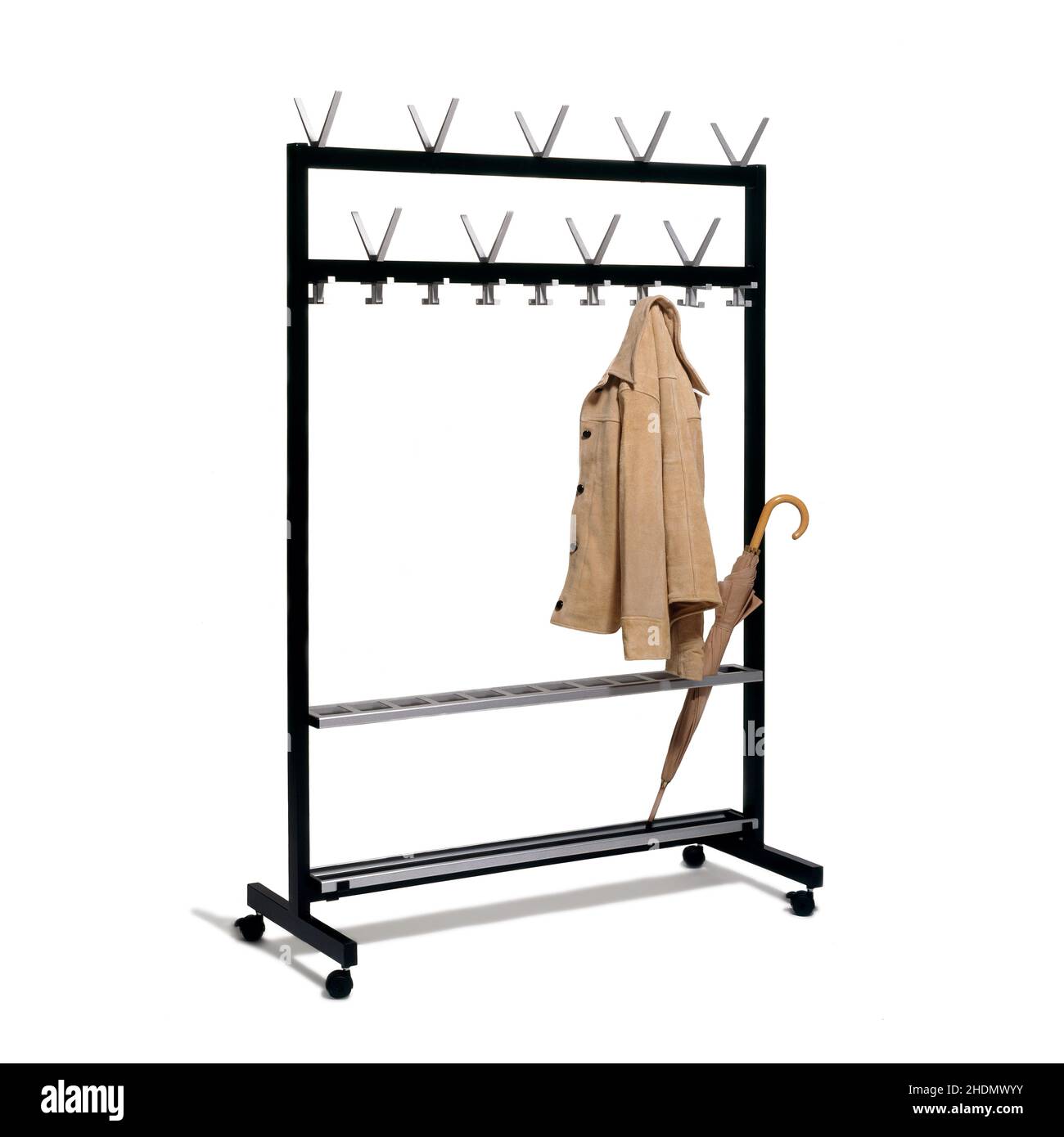 clothes stand, closet, clothes stands, closets Stock Photo